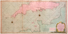 Load image into Gallery viewer, A NEW CHART OF THE BRITISH CHANNEL, from the mouth of the Thames to Ushant, and the Scilly Islands; from an actual survey revised, corrected, and improved by John Stephenson, a Master of the Royal Navy
