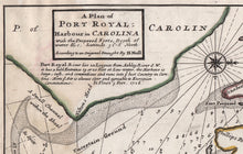 Load image into Gallery viewer, A Plan of PORT ROYAL Harbour in CAROLINA...
