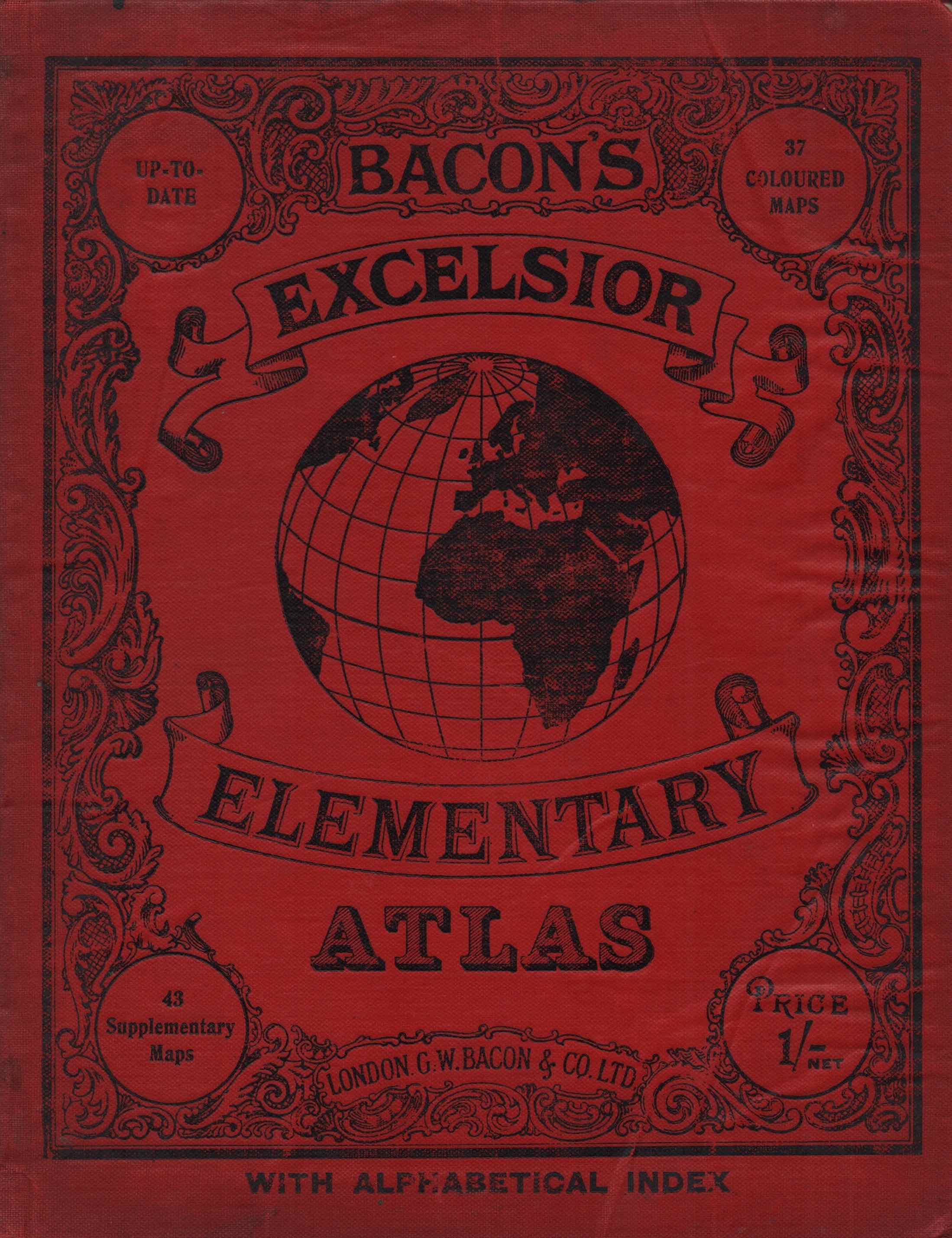 Bacon's Excelsior Elementary Atlas