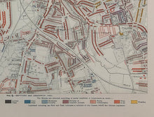 Load image into Gallery viewer, CHARLES BOOTH: &#39;Poverty map&#39;, Deptford and Greenwich (1900).
