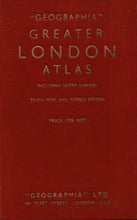 Load image into Gallery viewer, &quot;Geographia&quot; Greater London Atlas
