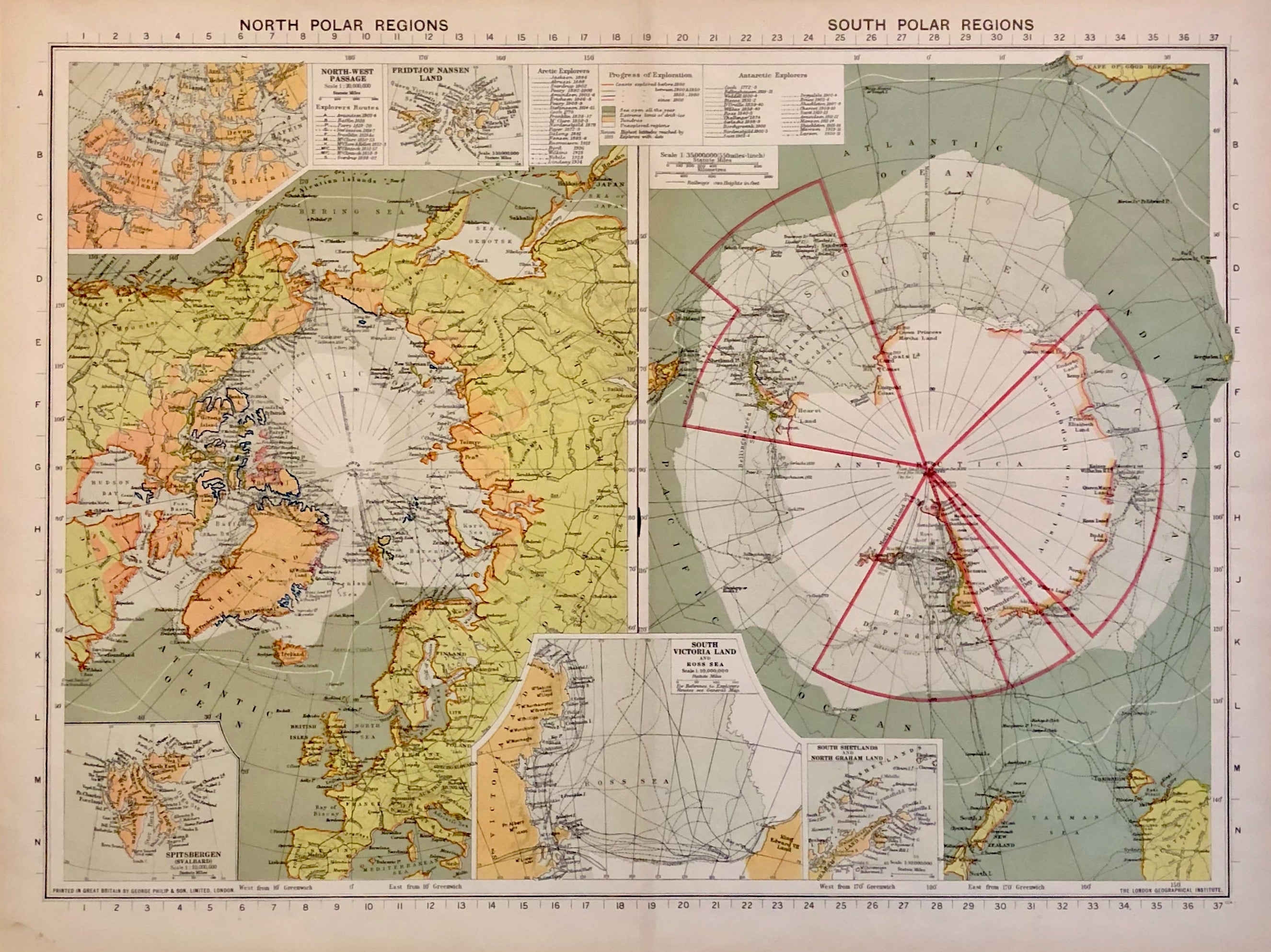North Polar Regions South Polar Regions 1935 Warwick Leadlay Gallery north-polar-regions-south-polar-regions-1935-warwick-leadlay-gallery